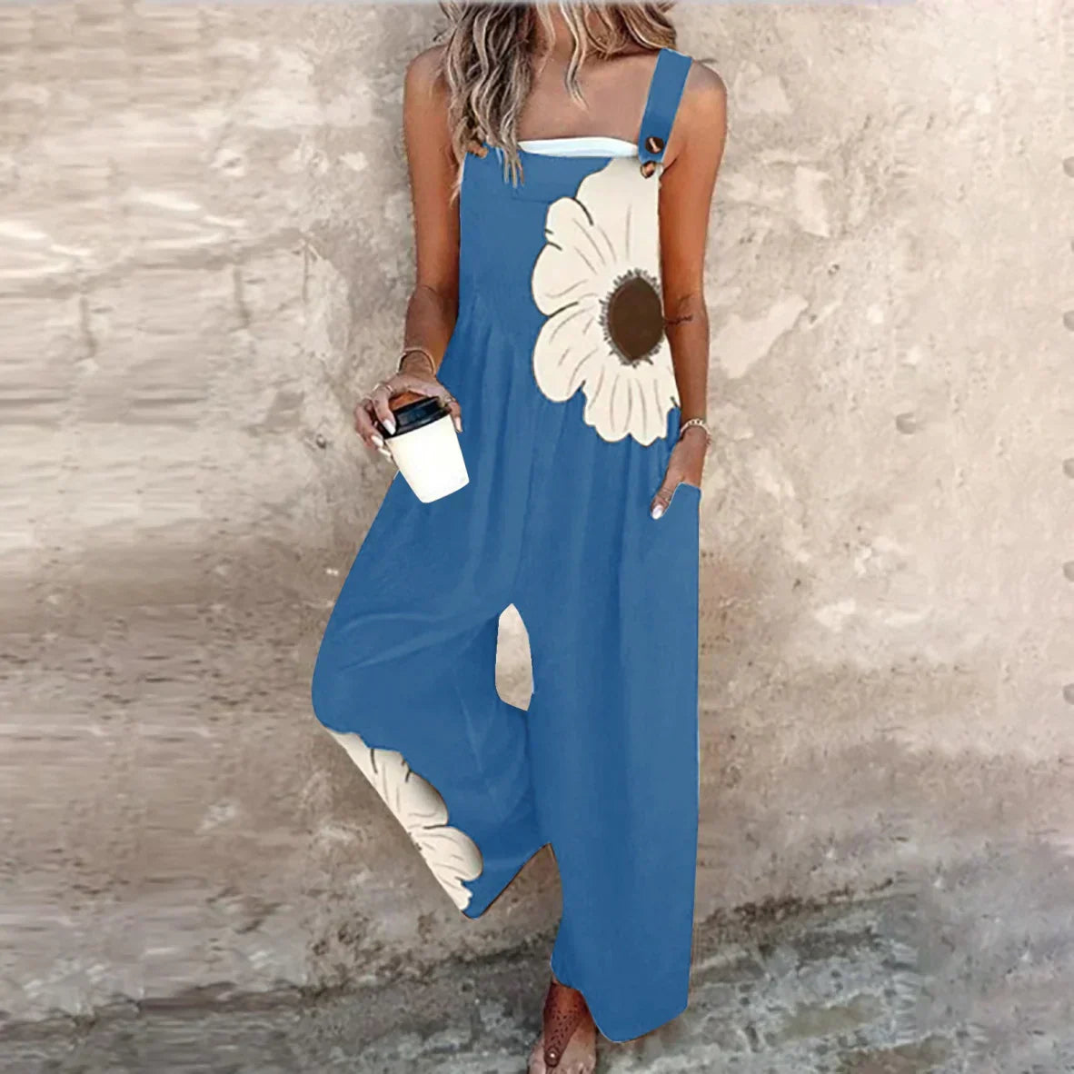 Sophie | Bequeme Latzhose mit farbenfrohem Design