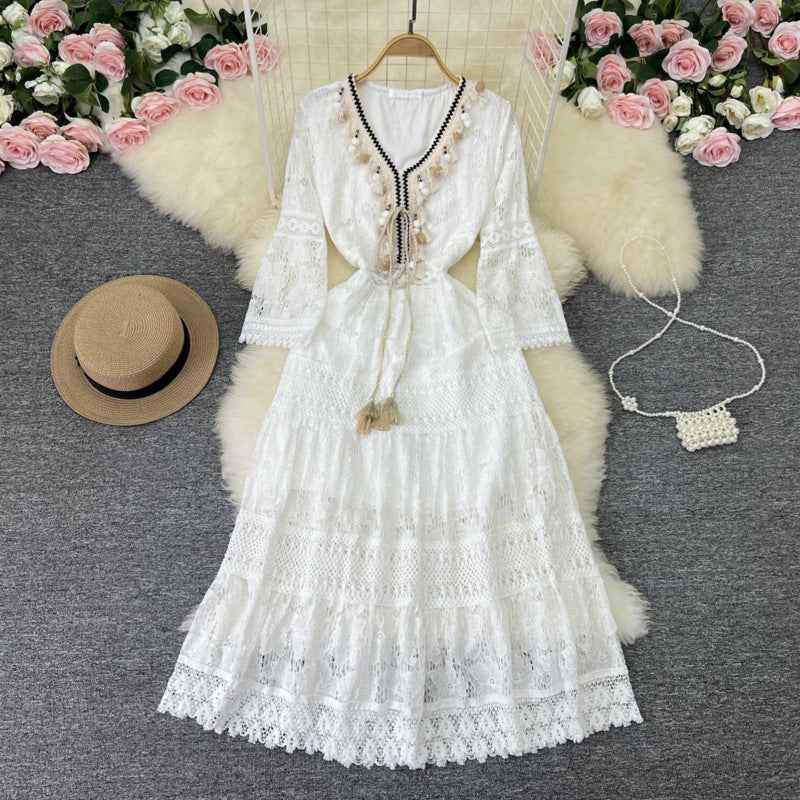Amary – Boho-Kleid mit Spitze