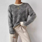 Margot | Strickpullover mit Wellenmuster