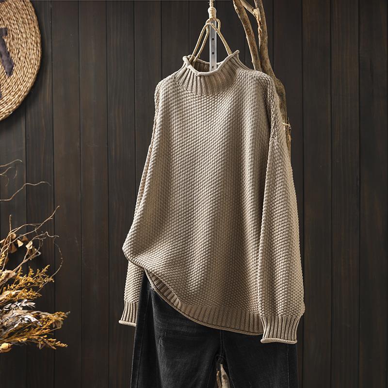 Harriet | Grobstrickpullover mit Zopfmuster