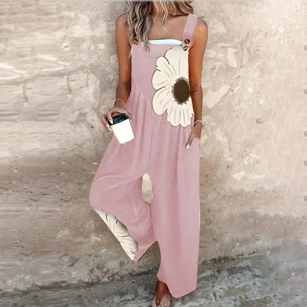 Sophie | Bequeme Latzhose mit farbenfrohem Design