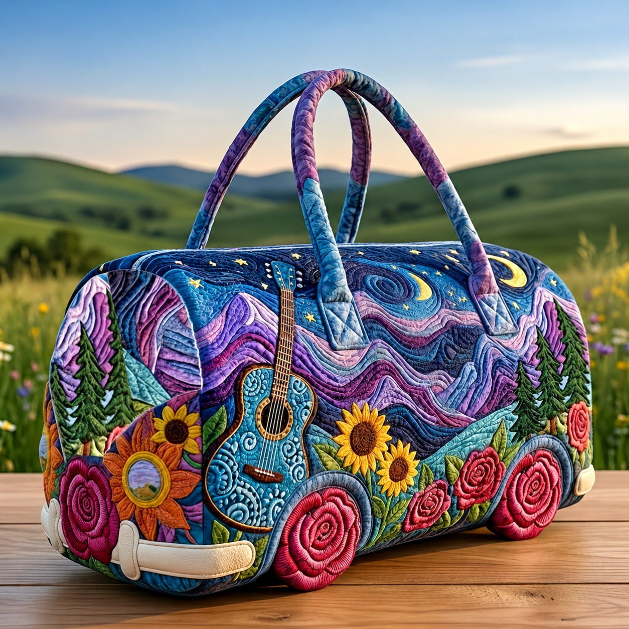 MELODYVANA | Gesteppte Reisetasche