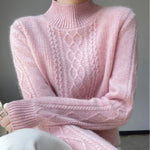 Blanche | Flauschiger Rollkragenpullover