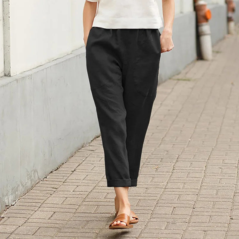 Kriza | Weite Hose mit Taschen