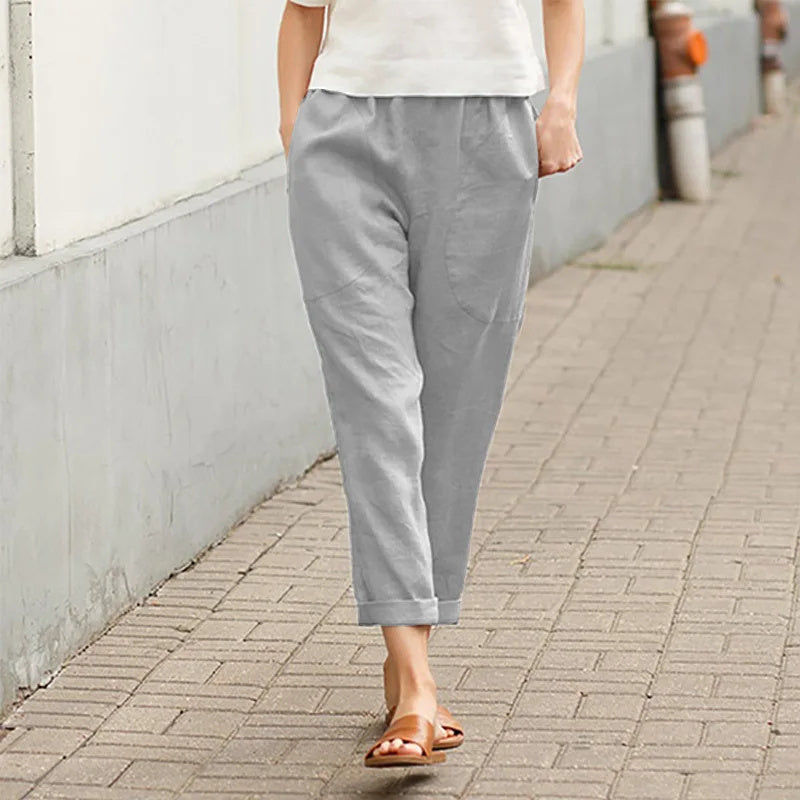 Kriza | Weite Hose mit Taschen