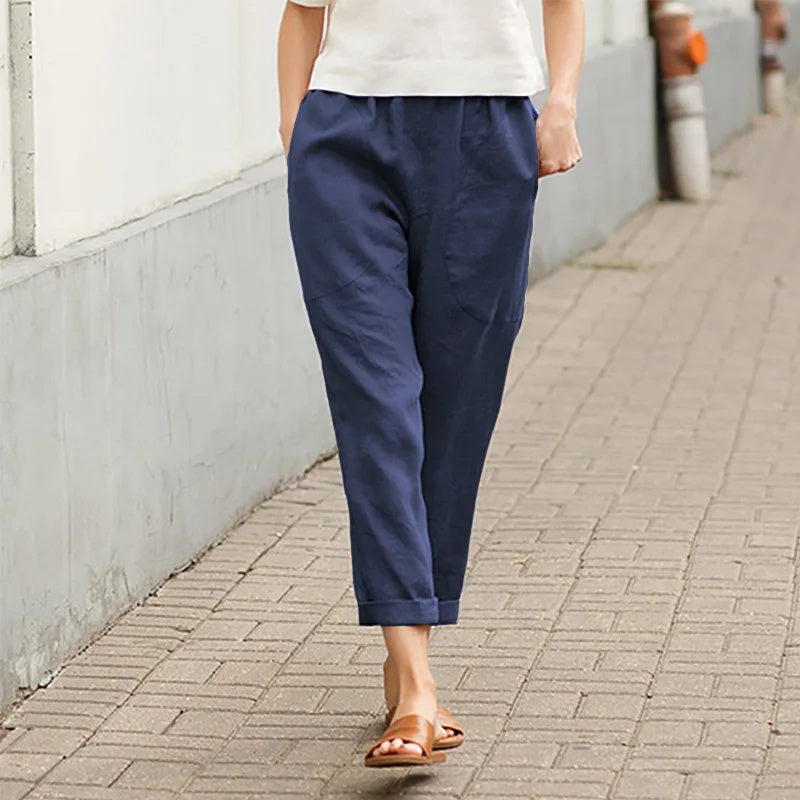 Kriza | Weite Hose mit Taschen