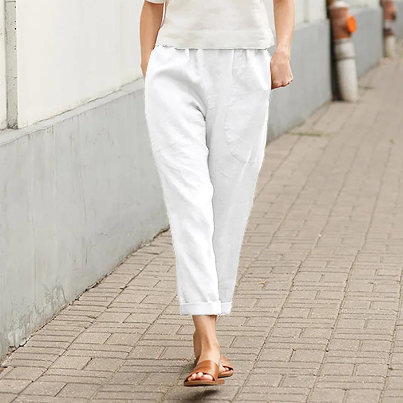 Kriza | Weite Hose mit Taschen