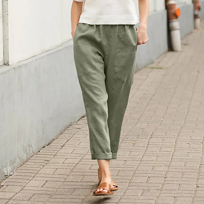 Kriza | Weite Hose mit Taschen
