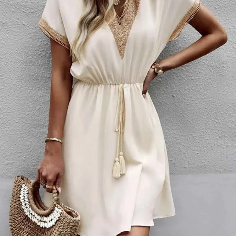 Sabrina – Elegantes Boho-Kleid