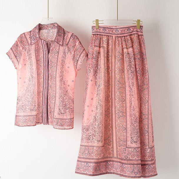 Adele | Boho-Zweiteiler mit Print