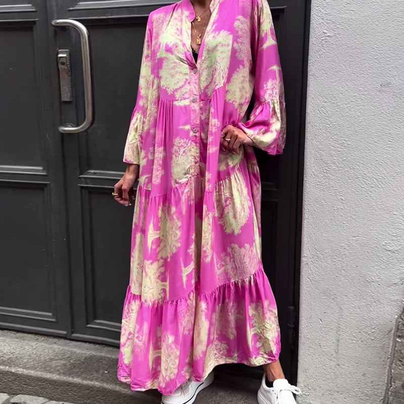 Ophelia – Langes fließendes Kleid