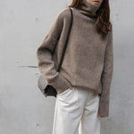 Maude | Weicher Oversize-Rollkragenpullover