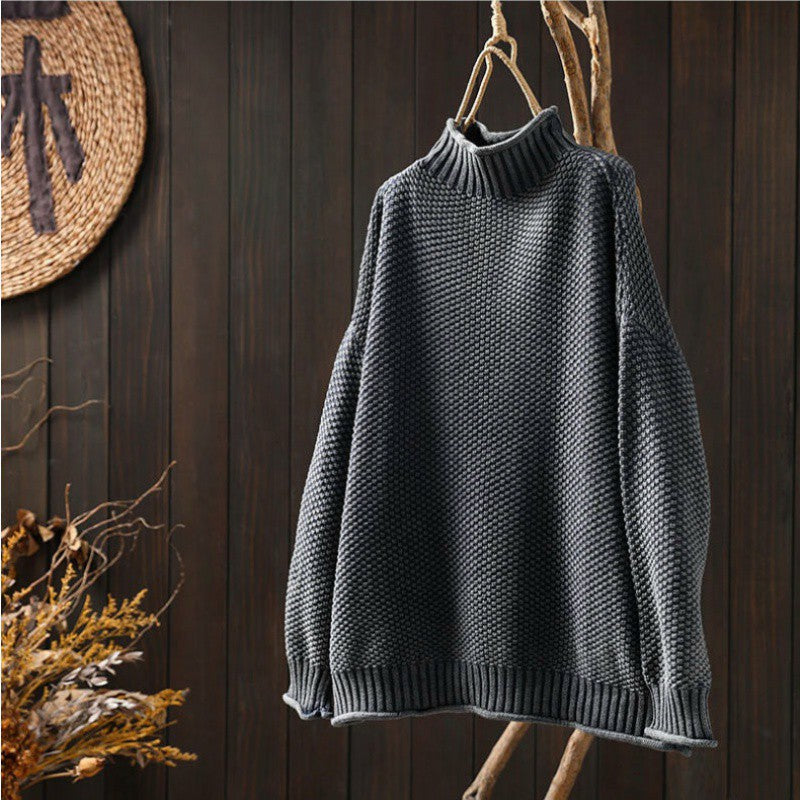 Harriet | Grobstrickpullover mit Zopfmuster