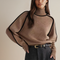 Greta | Gerippter Rollkragenpullover