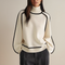 Greta | Gerippter Rollkragenpullover