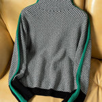 Agnes | Rollkragenpullover mit Fischgrätmuster