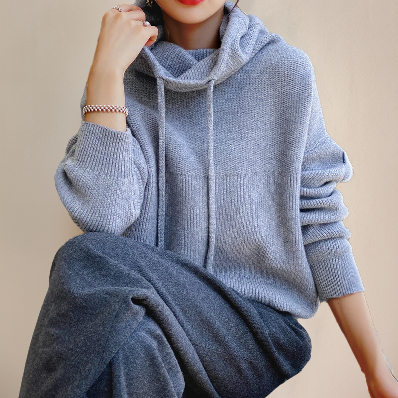 Muriel | Lässiger Oversize-Rollkragenpullover