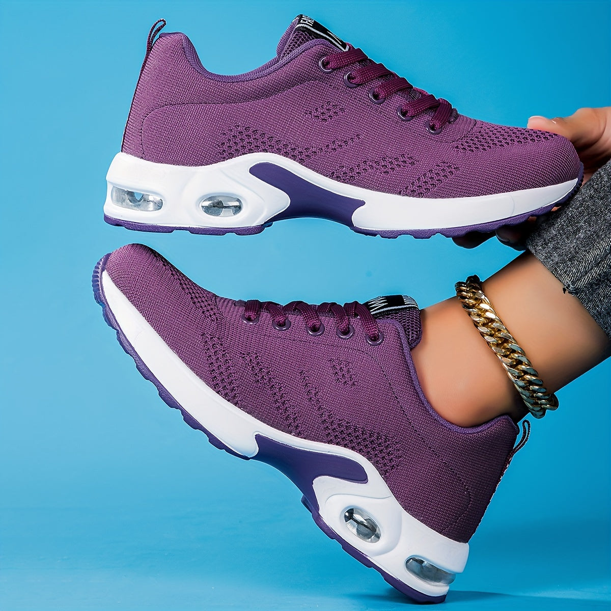 Luftgepolsterte, atmungsaktive & rutschfeste Sneaker