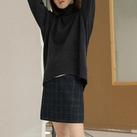 Maude | Weicher Oversize-Rollkragenpullover