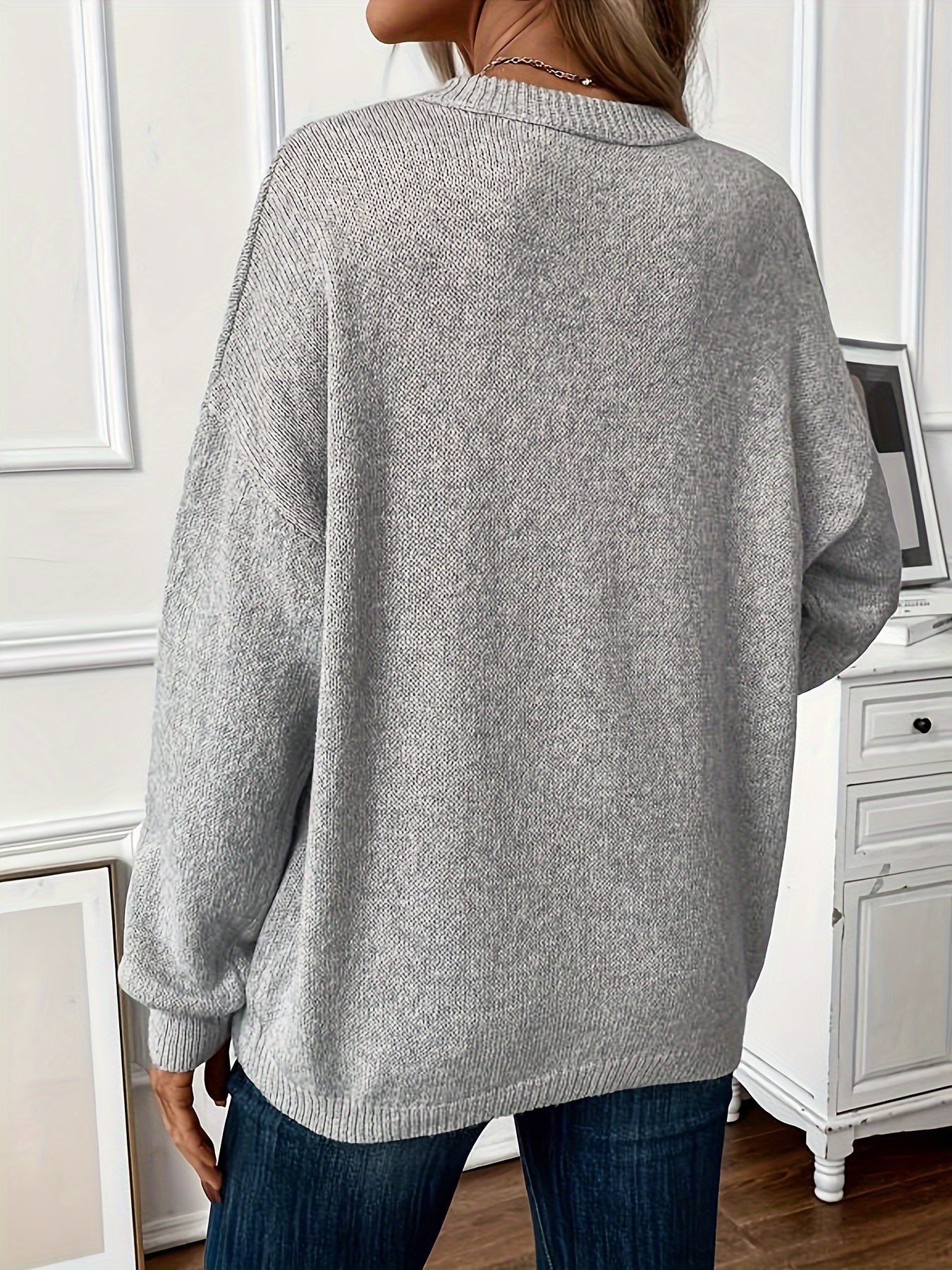 Ivy | Strickpullover mit Seitenschlitzen