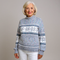Enid | Strickpullover mit Schneeflockenmuster