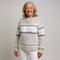 Enid | Strickpullover mit Schneeflockenmuster