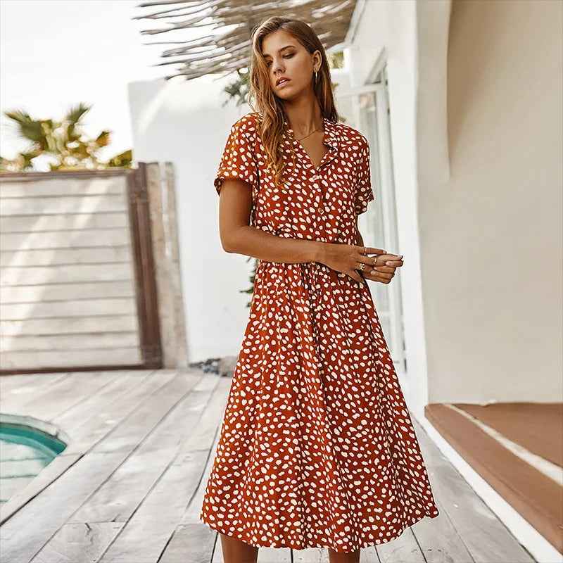 Faelina – Sommerkleid mit Print