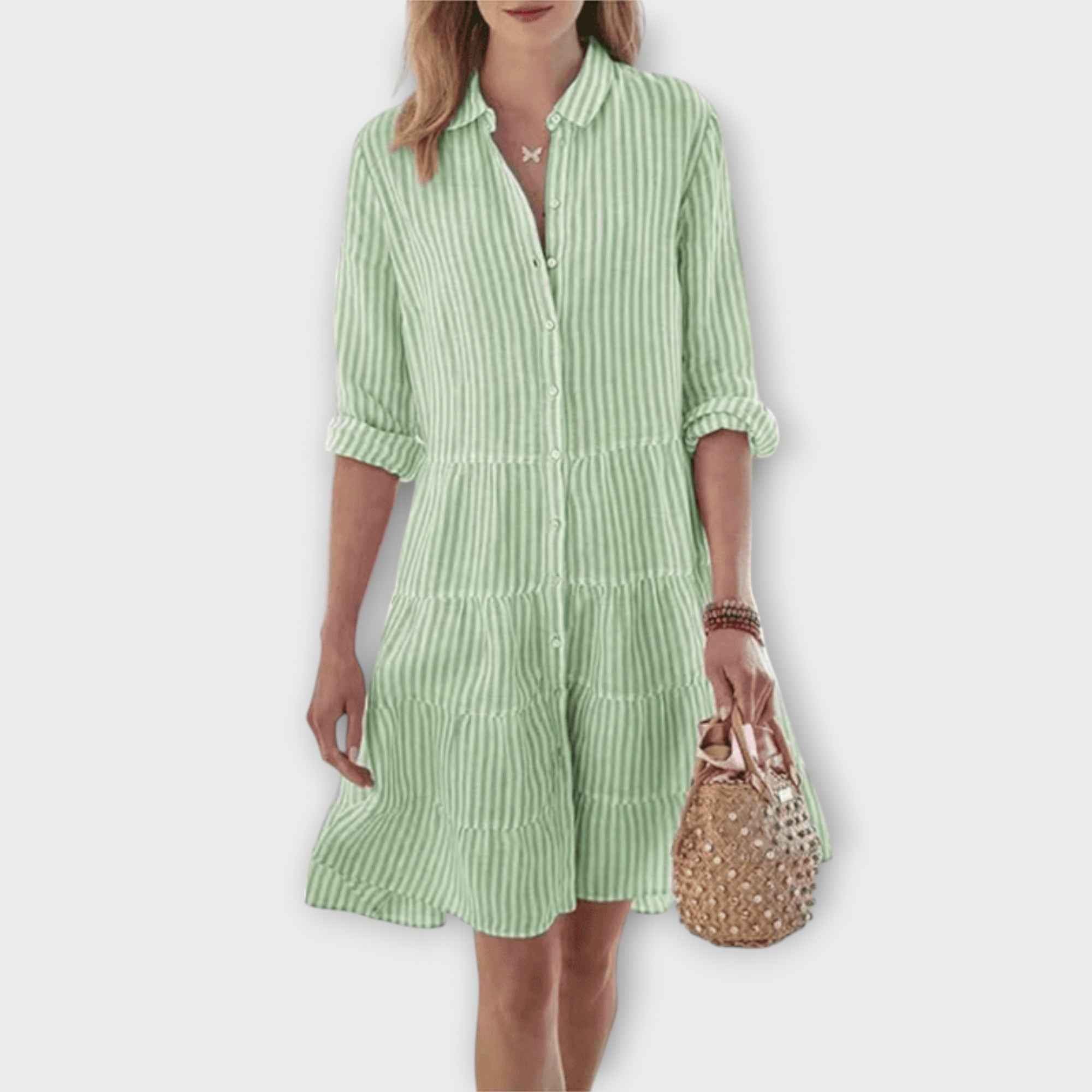 Nadie – Luftiges gestreiftes Kleid