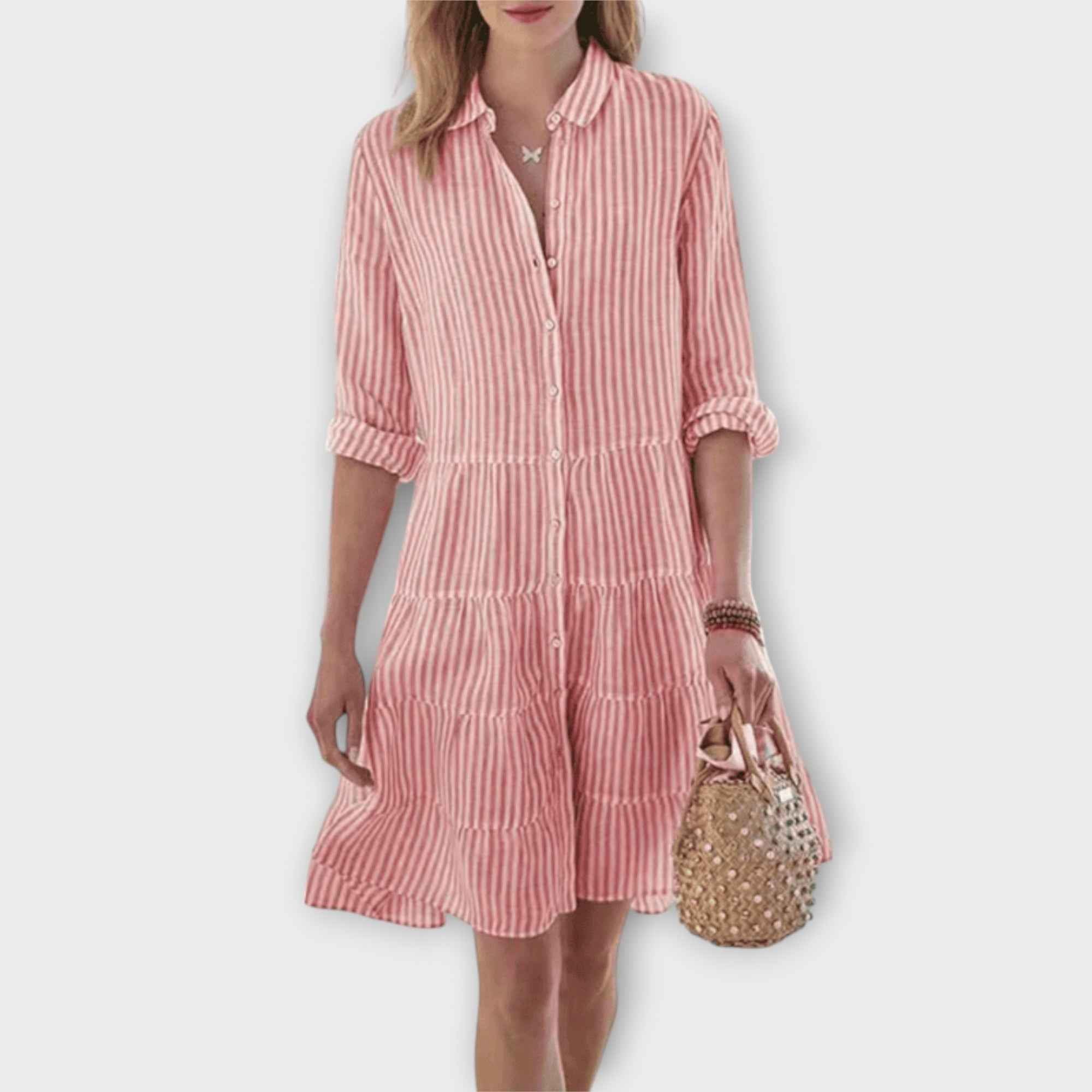 Nadie – Luftiges gestreiftes Kleid