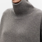 Beatrice | Zopfstrick-Rollkragenpullover