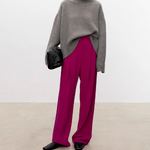 Beatrice | Zopfstrick-Rollkragenpullover