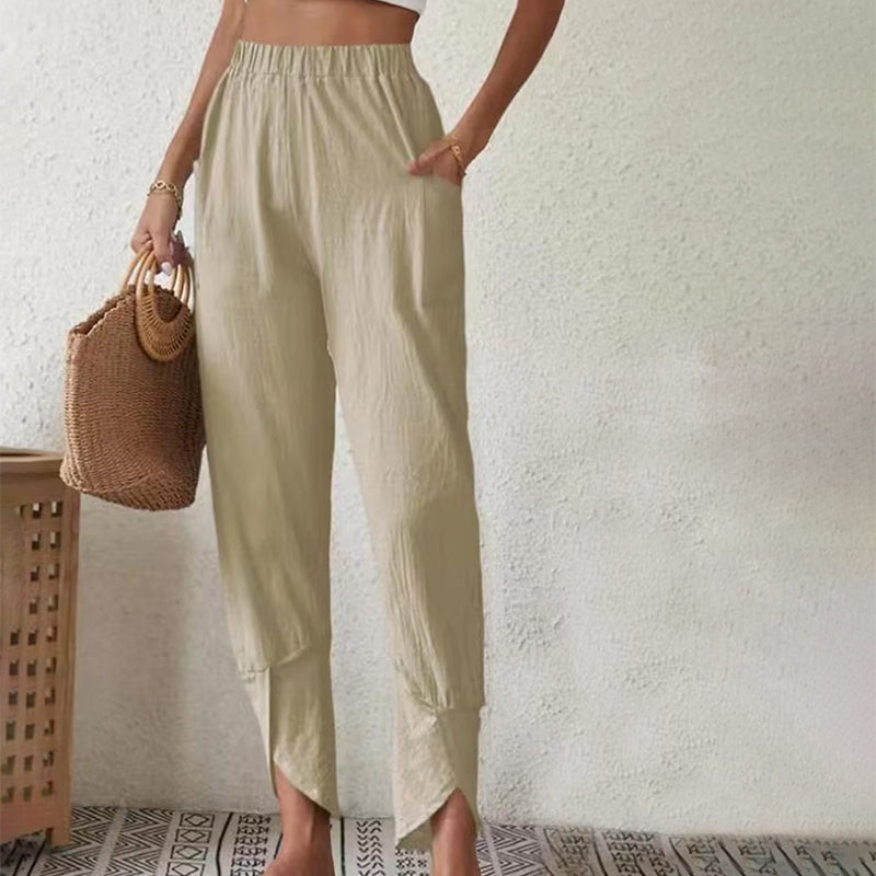 Essari | Hose mit Schlitz am Saum