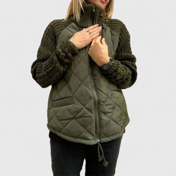 Havirae | Elegante Patchwork-Jacke
