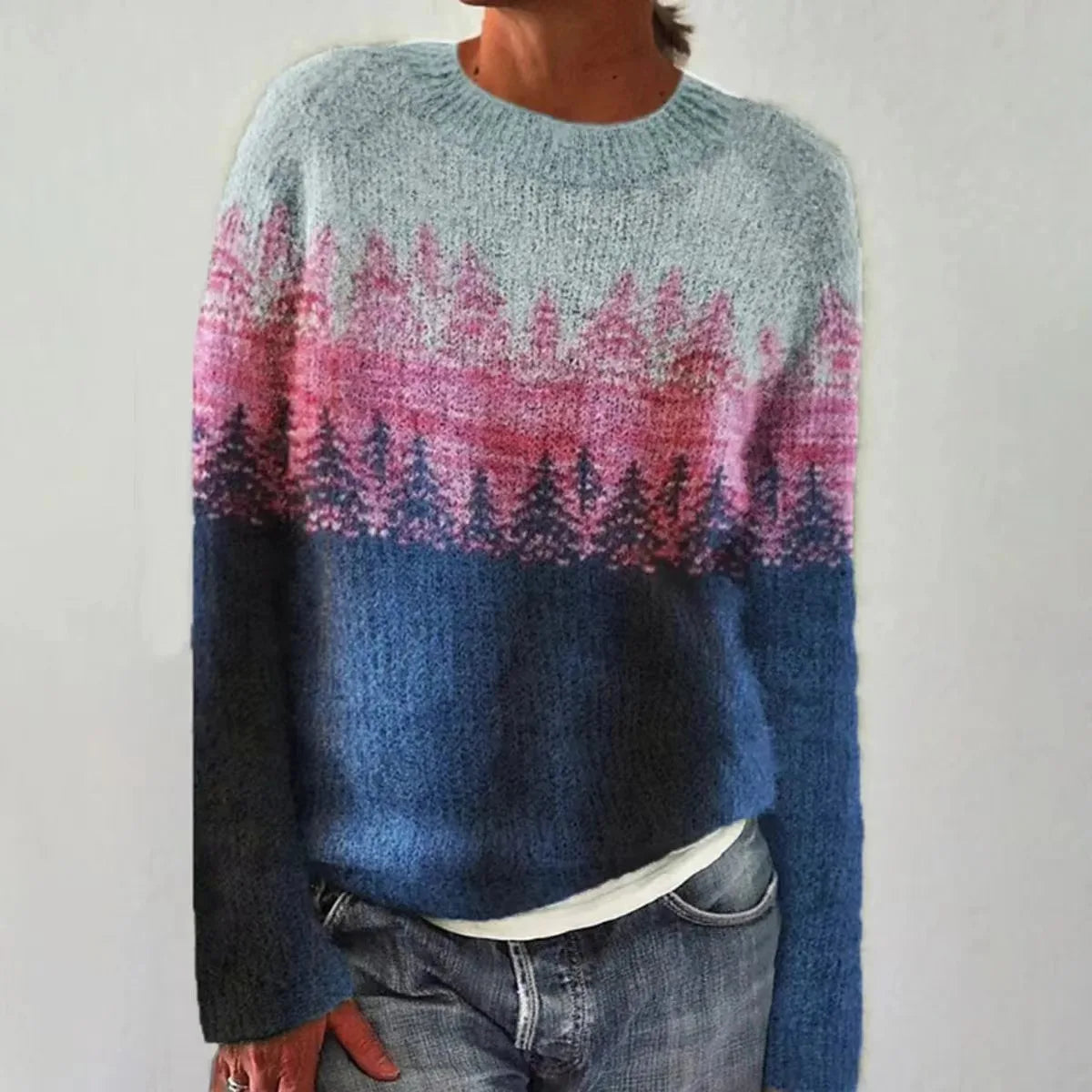 Ethel | Strickpullover mit Norwegermuster