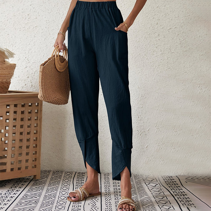 Essari | Hose mit Schlitz am Saum