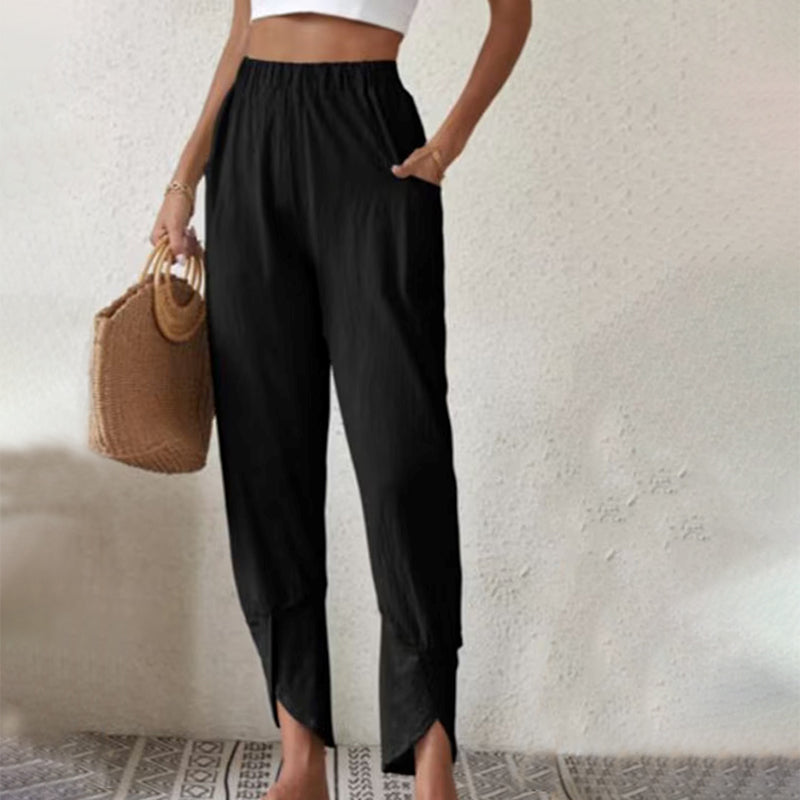 Essari | Hose mit Schlitz am Saum